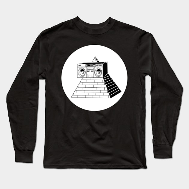 The KLF Pyramid Blaster Long Sleeve T-Shirt by BlockersPixel